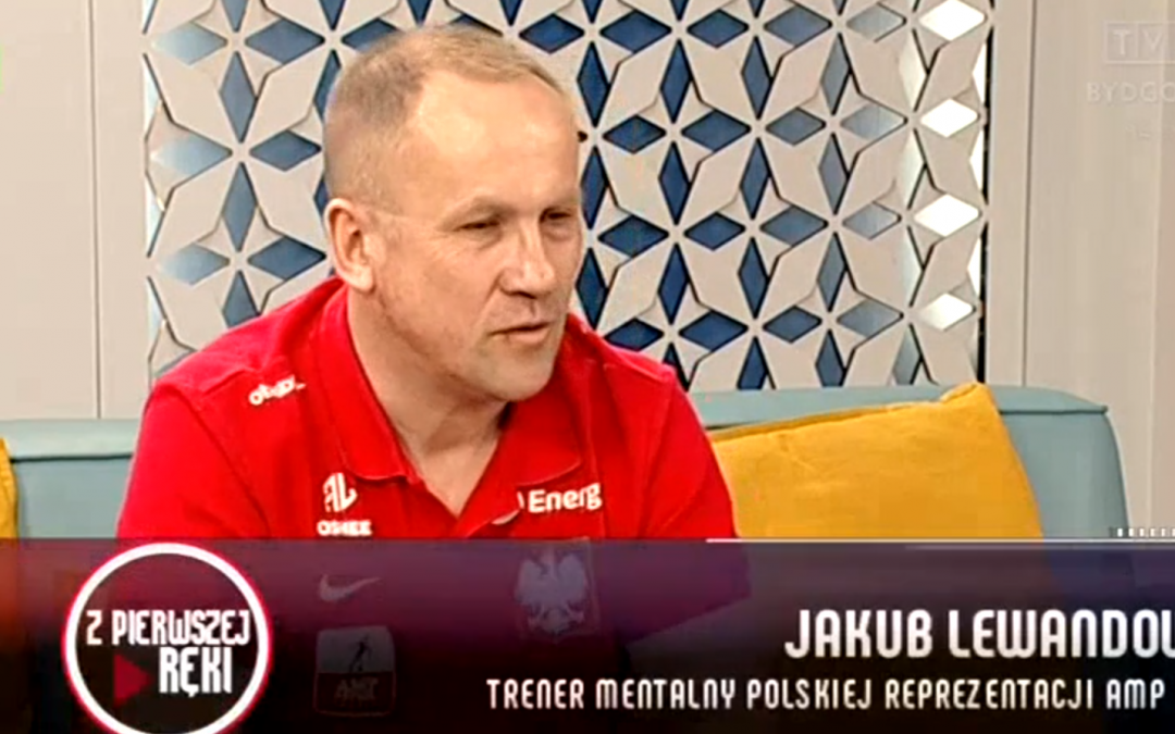 Gościem programu „Z pierwszej ręki” w TVP Bydgoszcz był Jakub Lewandowski